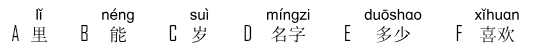 Ví dụ hoặc lựa chọn dùng chung